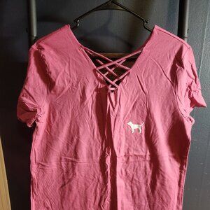 Pink Victoria's Secret Tee